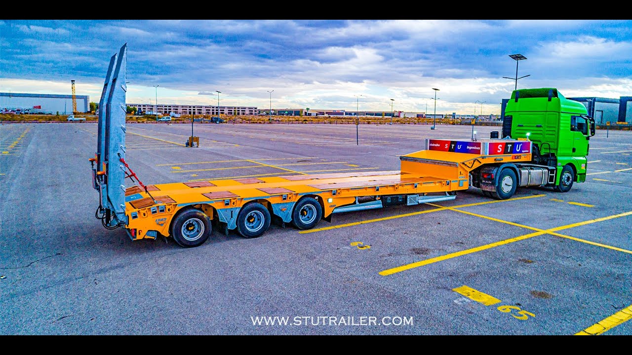 3 Axle Lowbed Trailer - STU Trailers