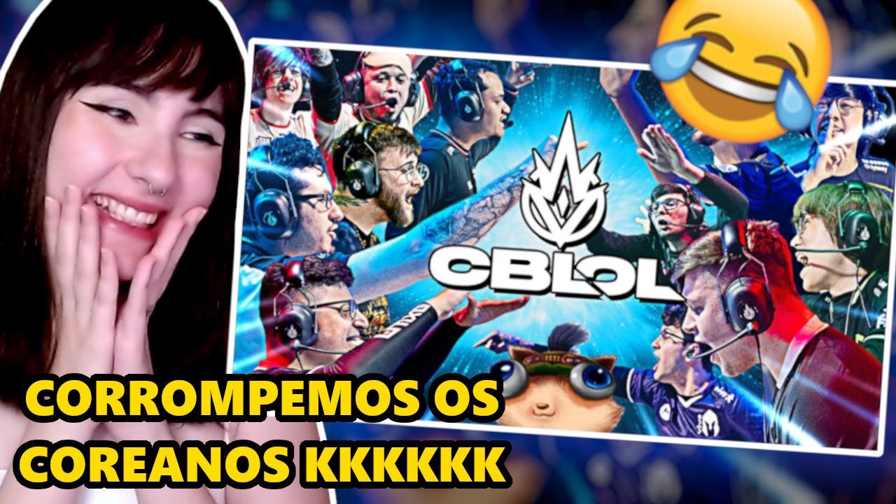 REAGINDO AO MOTIVO do BRASIL ser a REGIÃO do CONTEÚDO - CBLOL DA ZUEIRA (ÁUDIO ABERTO)