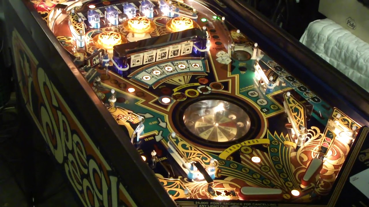 Bally Speakeasy 4 pinball machine gameplay