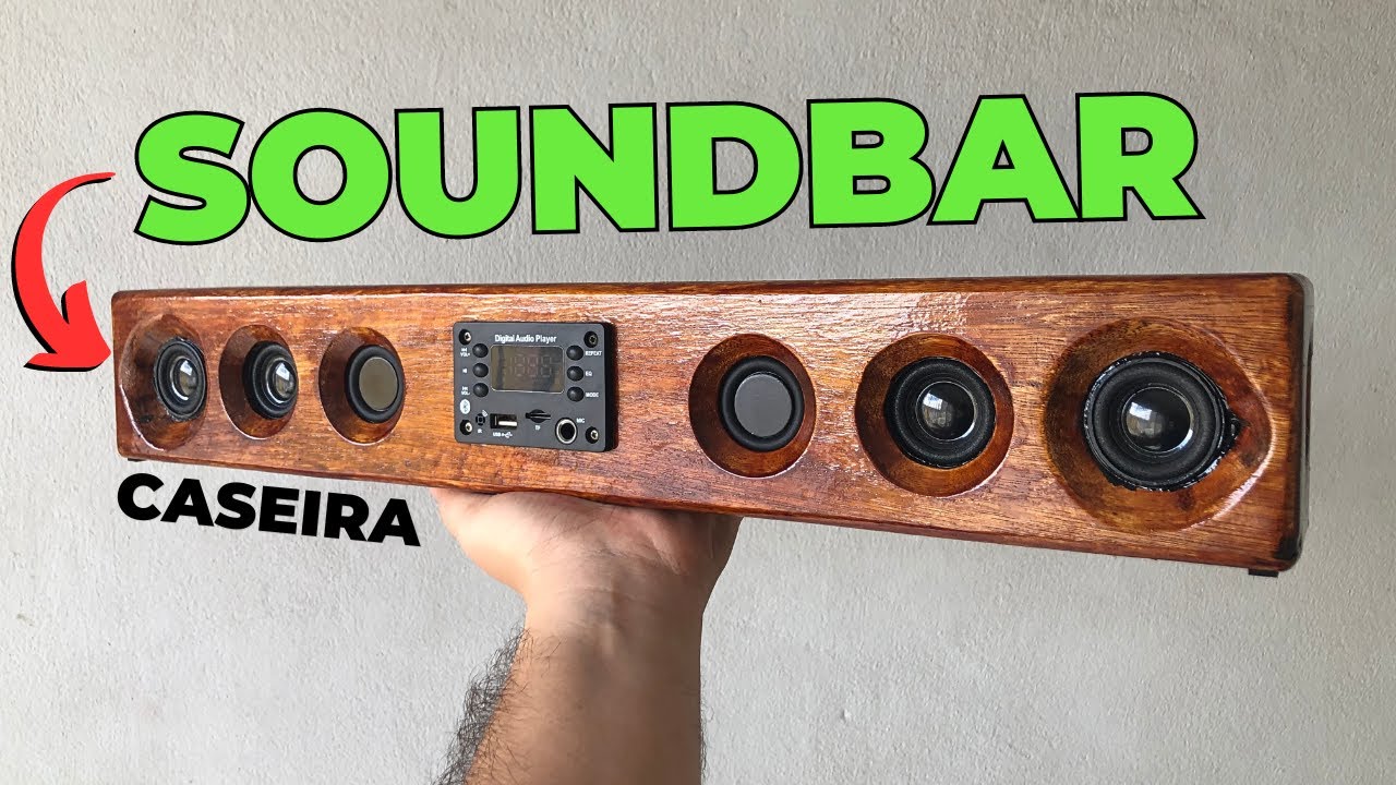SOUNDBAR CASEIRA 12W COM BLUETOOTH
