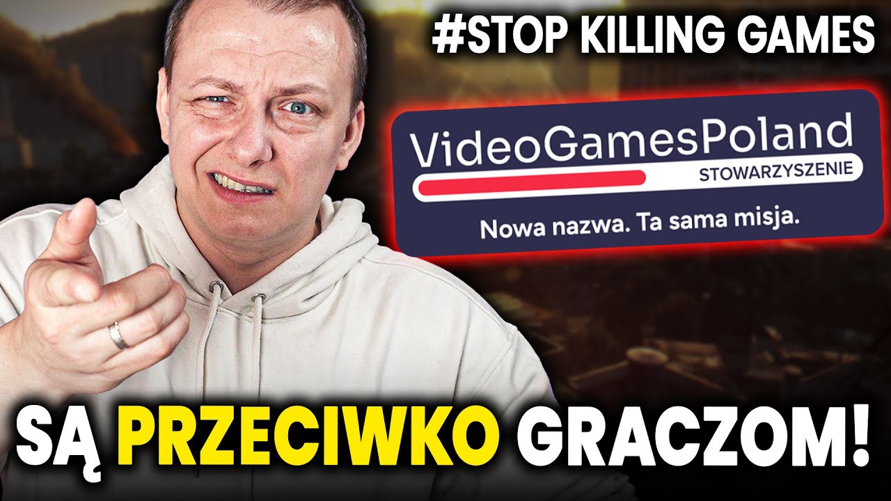 Polski SPIDOR/VGP (Video Games Poland) są PRZECIWKO #StopKillingGames! 