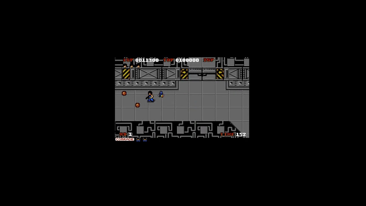 Alien Syndrom (Atari ST) Level 1 + Highscore 35000