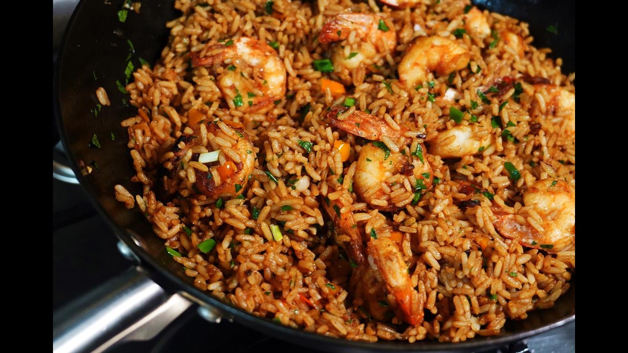 Pepper Shrimp Fried Rice | CaribbeanPot.com