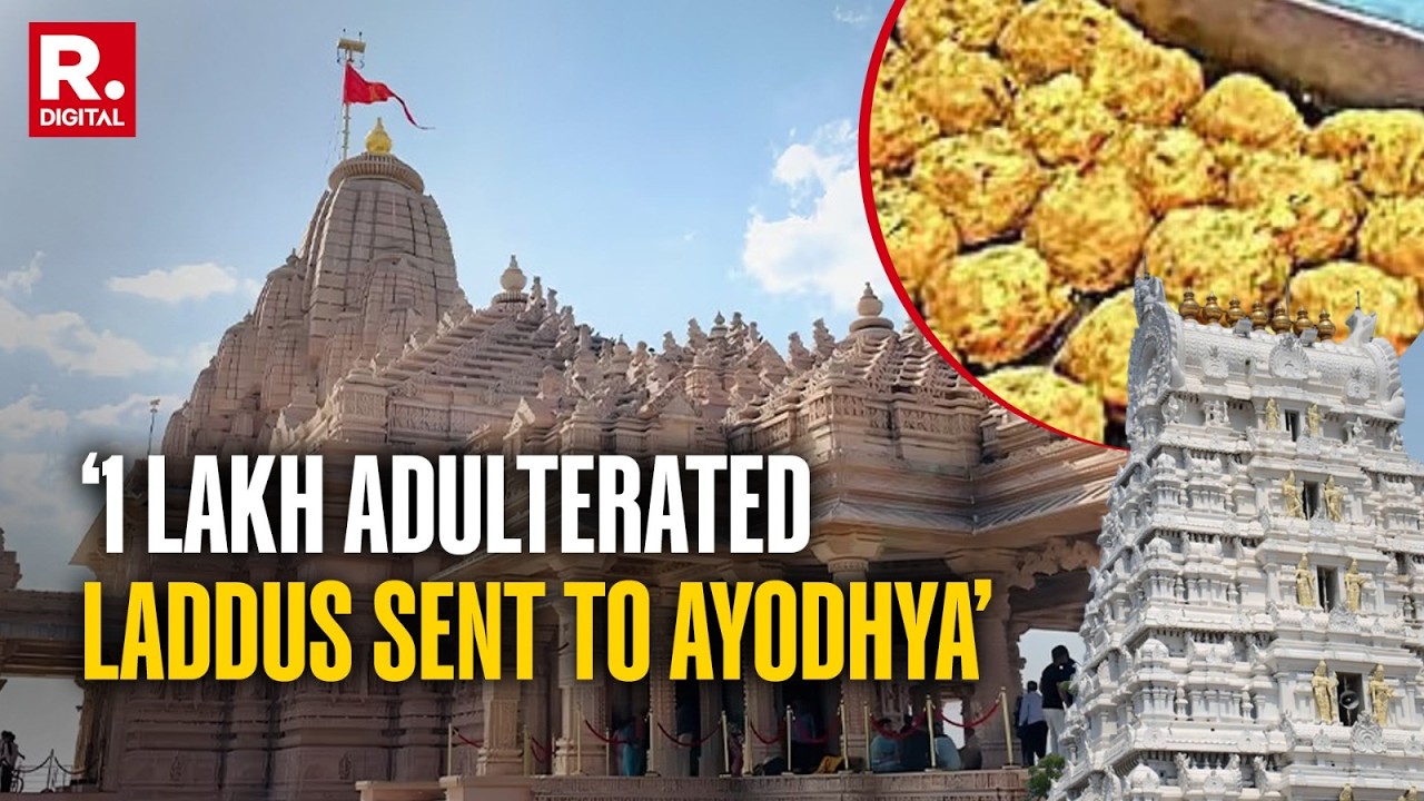 AP DY CM Pawan Kalyan Claims 1 lakh adulterated Tirupati 'laddus' Sent to Ram Temple Inauguration