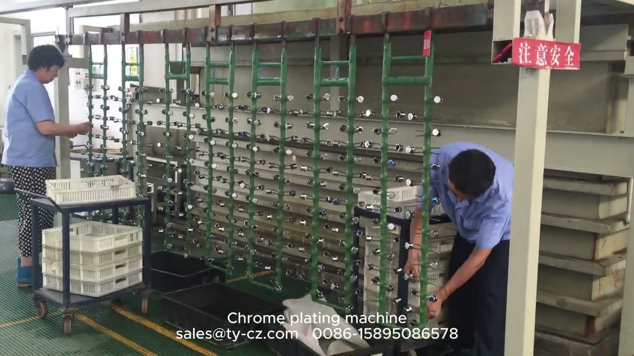 Chrome plating machine for Decorative metal