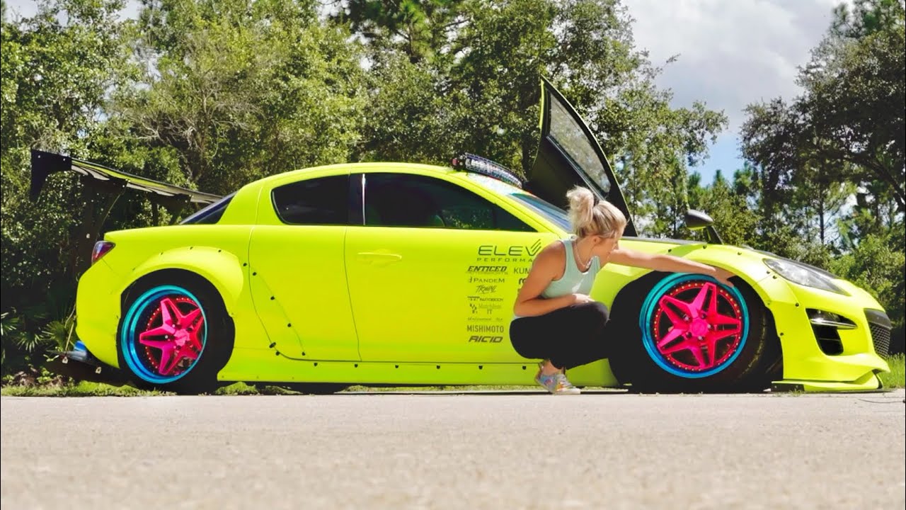 Ремонтируем широкий кузов RX8