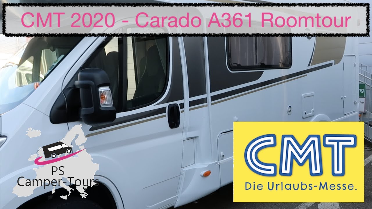 CMT 2020 - Carado A361 Alkoven Roomtour 🚐