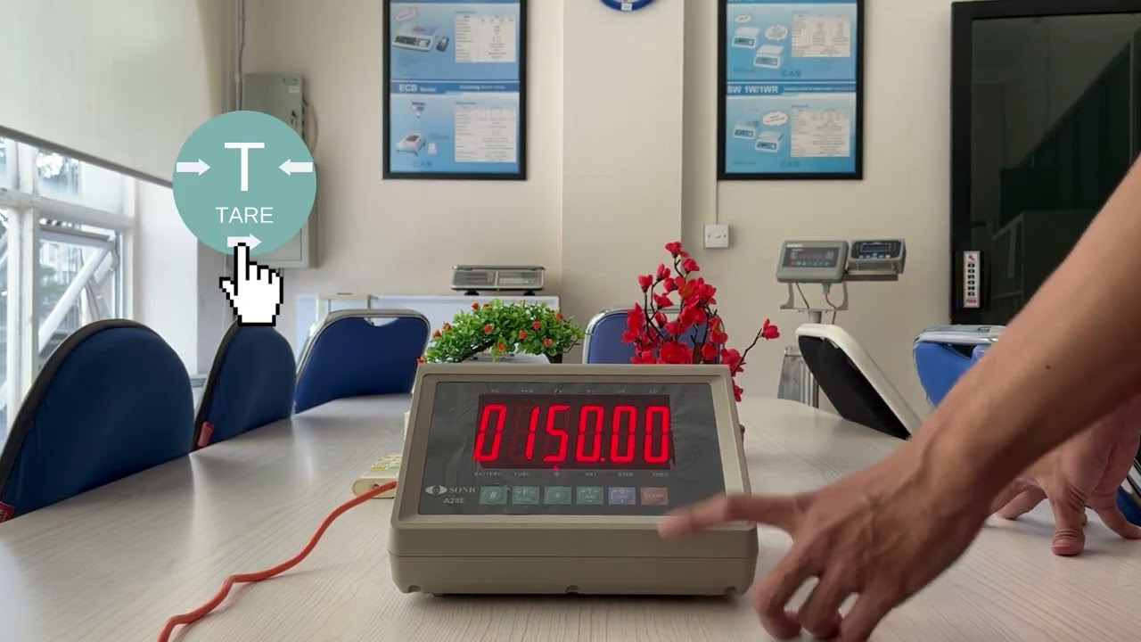 Cara Kalibrasi Timbangan - Indikator SONIC A28E
