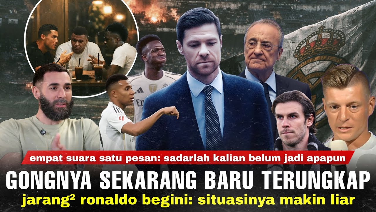 Terungkap! Ronaldo Temui Vini Mbappe: Benzema, Bale, Kroos Kompak 