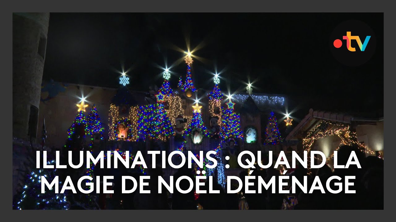 Illuminations : quand la magie de noël déménage