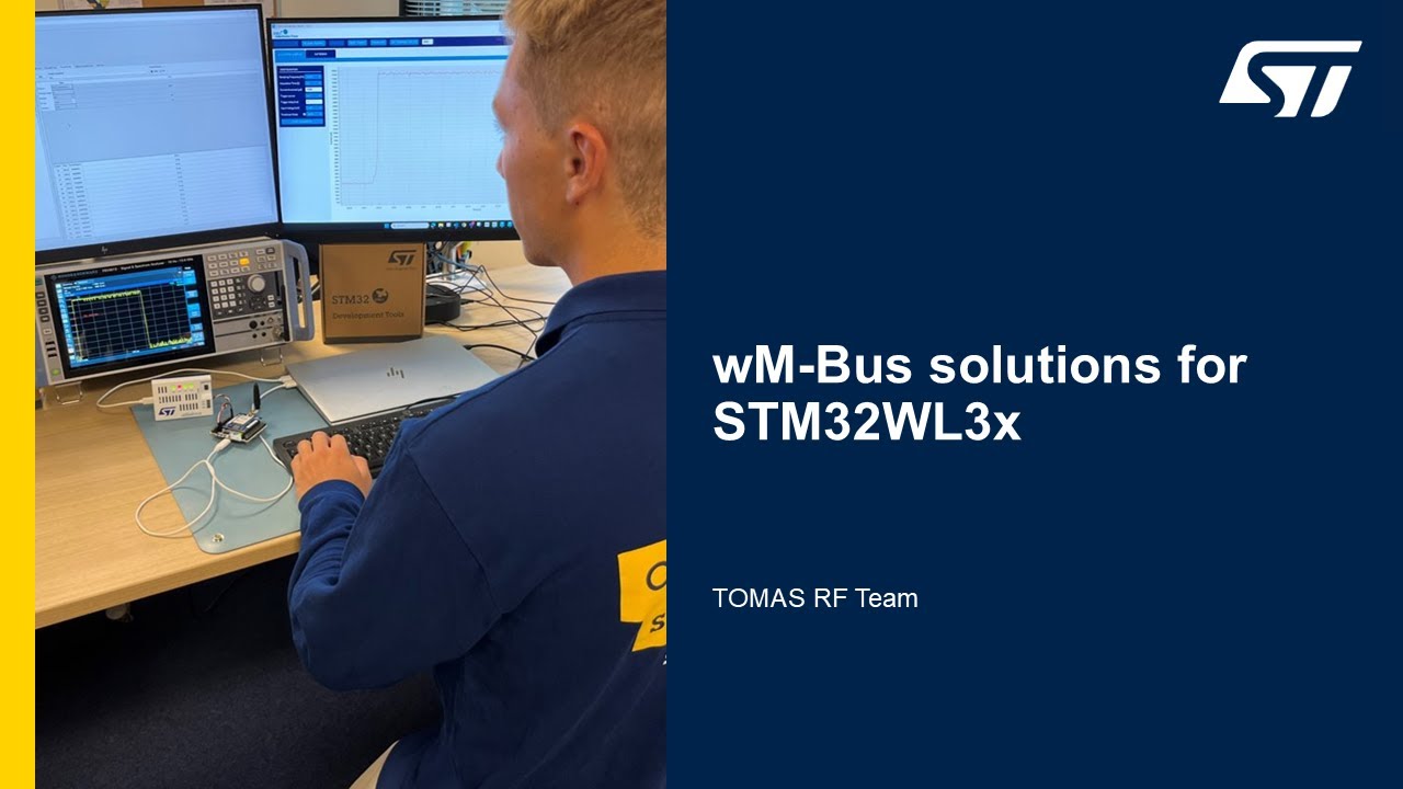 MOOC - Демонстрационный семинар по STM32WL3 - 06 решений на базе wM-Bus для STM32WL3x