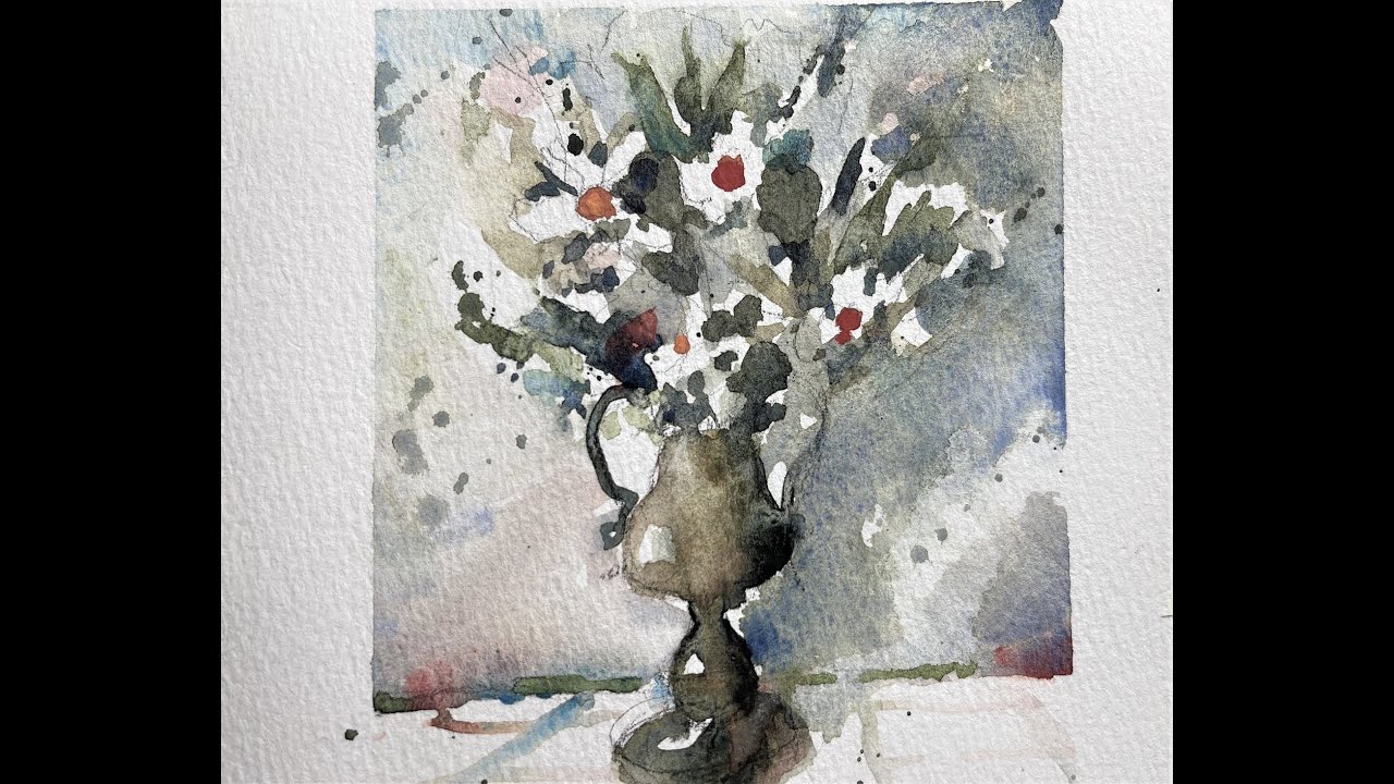 How to Create Simple Occasional Cards from A to Z - with Chris Petri - VASE & FLOWERS