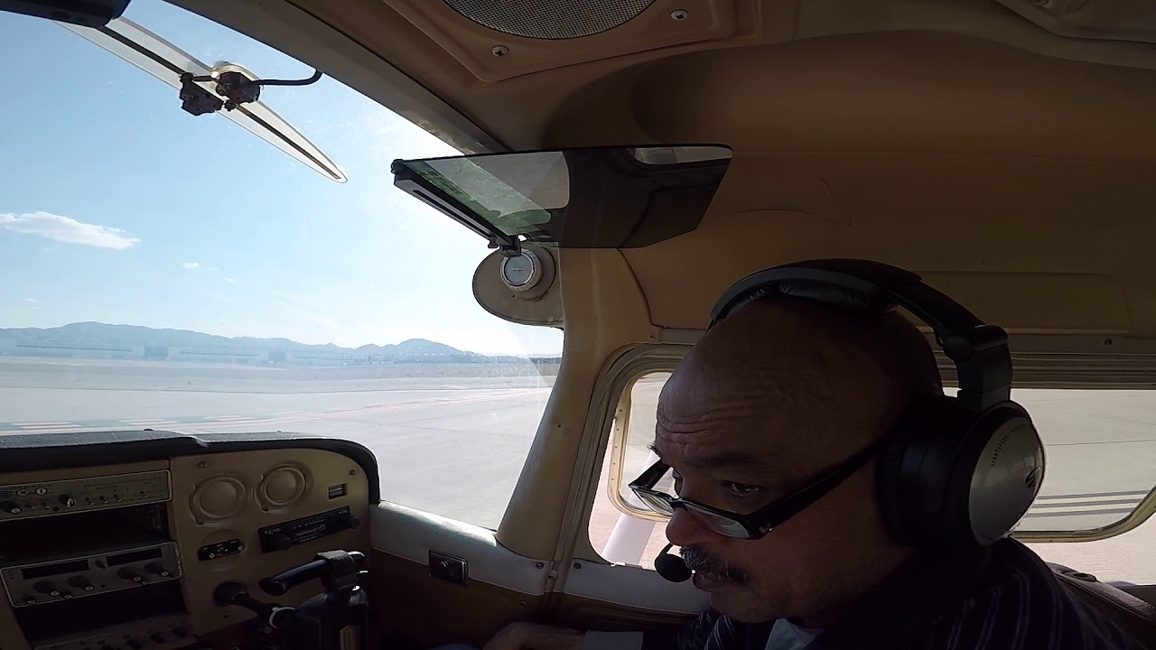 My First Ever Take off and landing from KSBD. Mod Turbulence & Gusts