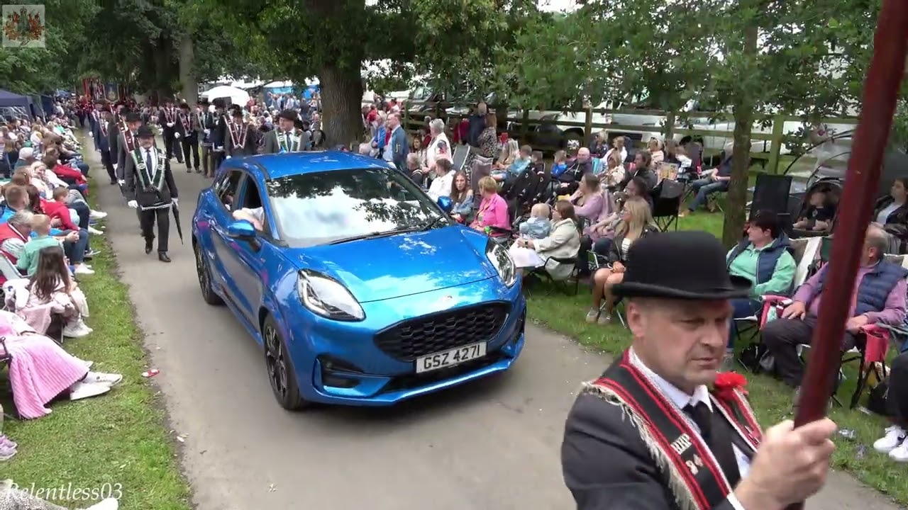 Poyntzpass Silver Band @ The Royal 13th ~ Scarva 13/07/24 (4K)