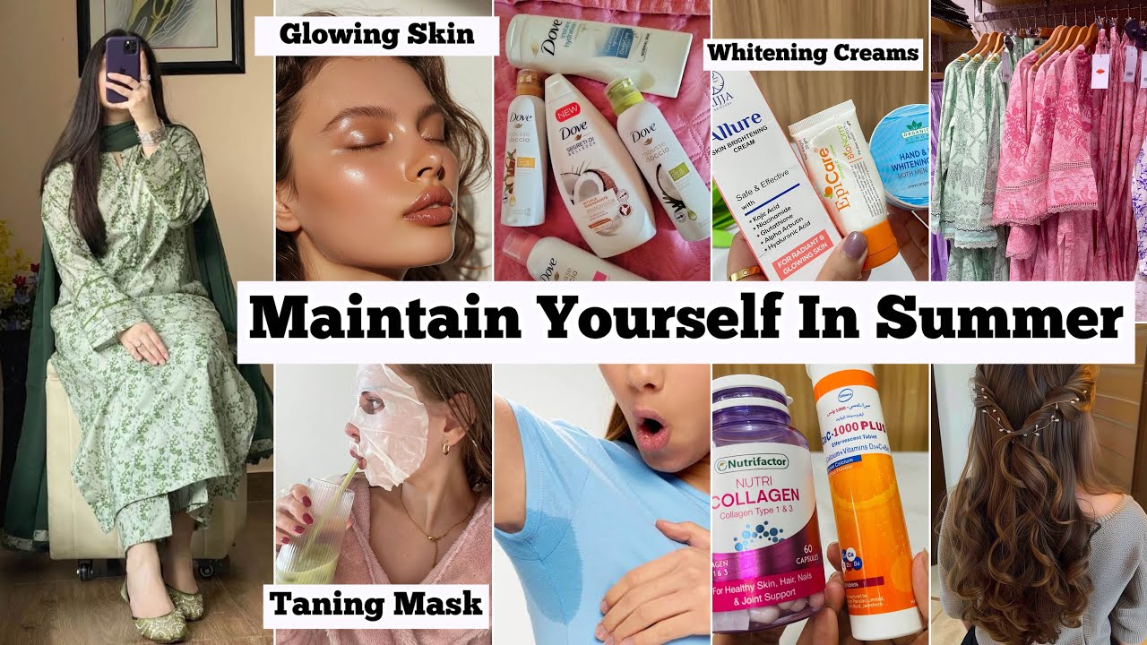 Simple Tips To Maintain Yourself In Summer Daily To Look Attractive Everyday❤️