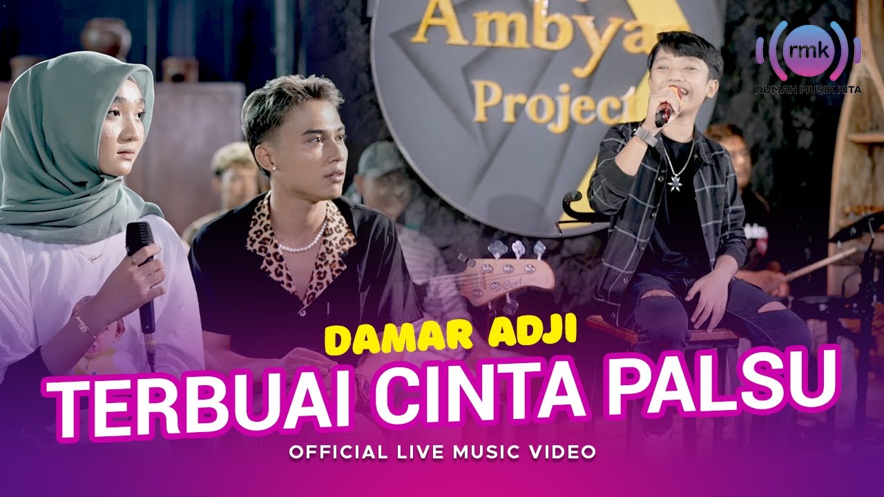 Terbuai Cinta Palsu - Damar Adji (Official Music Video) | Live Version