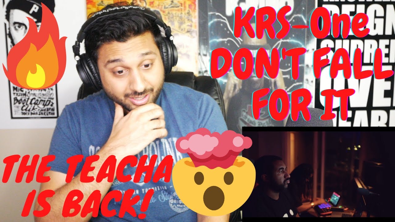 [REACTION] KRS-One - DON'T FALL FOR IT