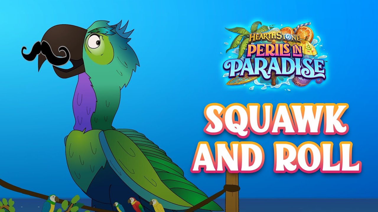 Squawk and Roll - Wronchi Card Reveal | Perils in Paradise | Hearthstone