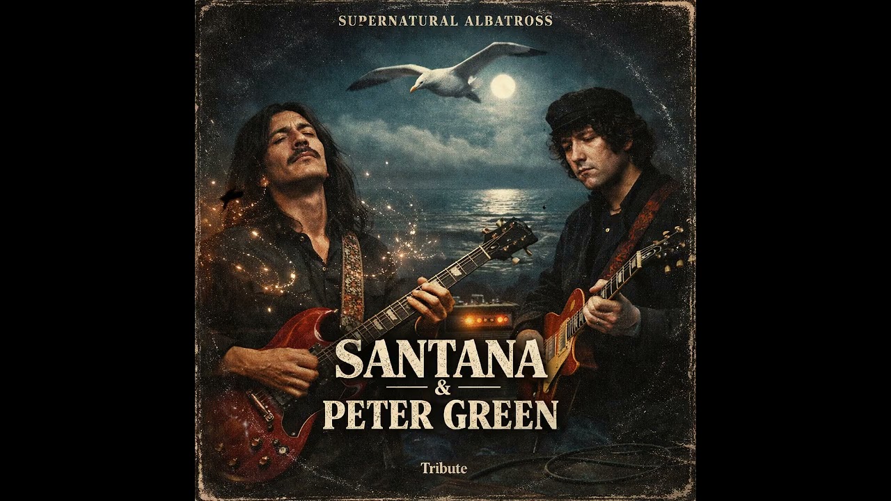 Carlos Santana & Peter Green – Supernatural Albatross 1969 Psychedelic Blues Rare Inspired Tribute