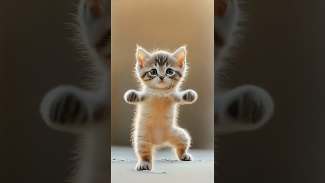 Cat Motorcycle Dance 😹😂