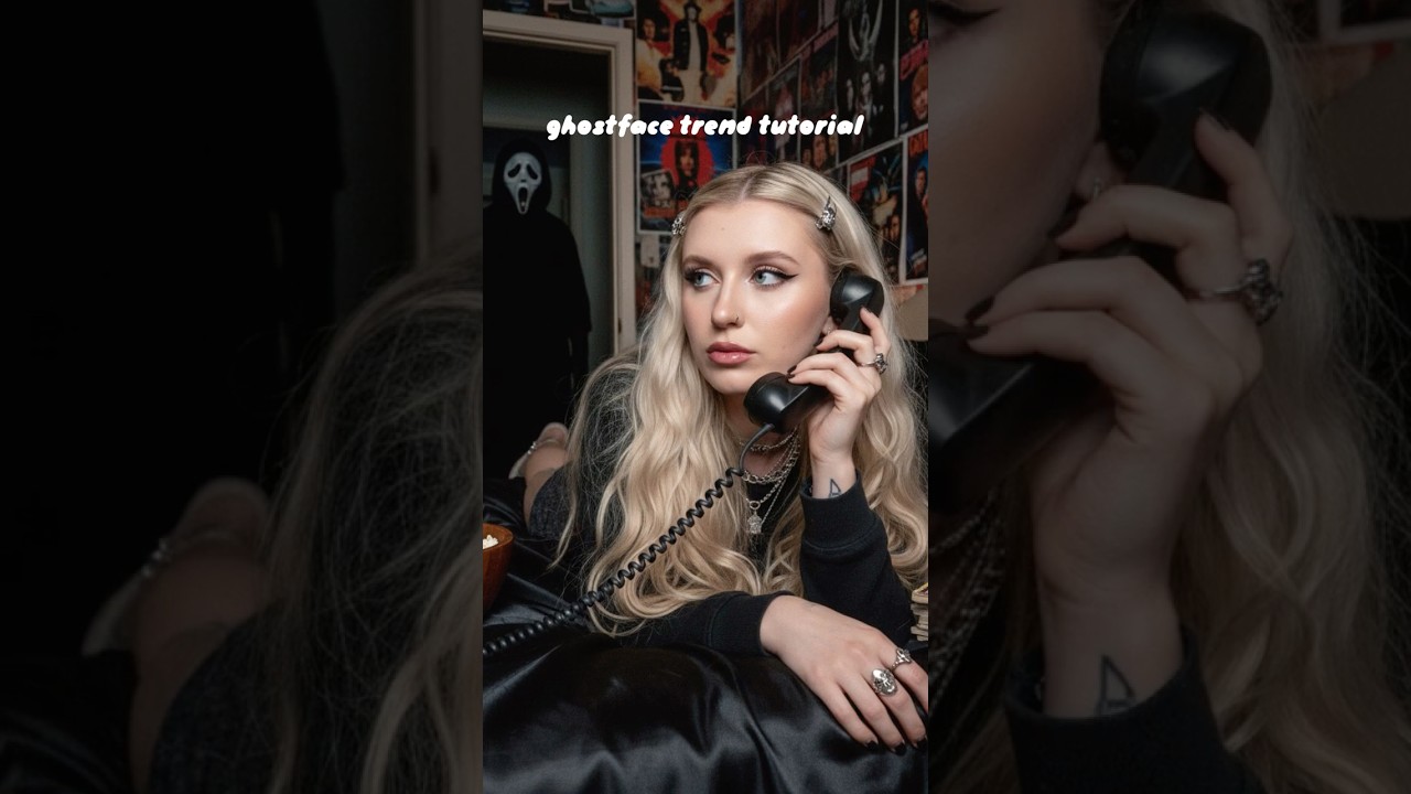 Viral Ghostface AI Trend Tutorial 👻🔪 (prompt is in description)