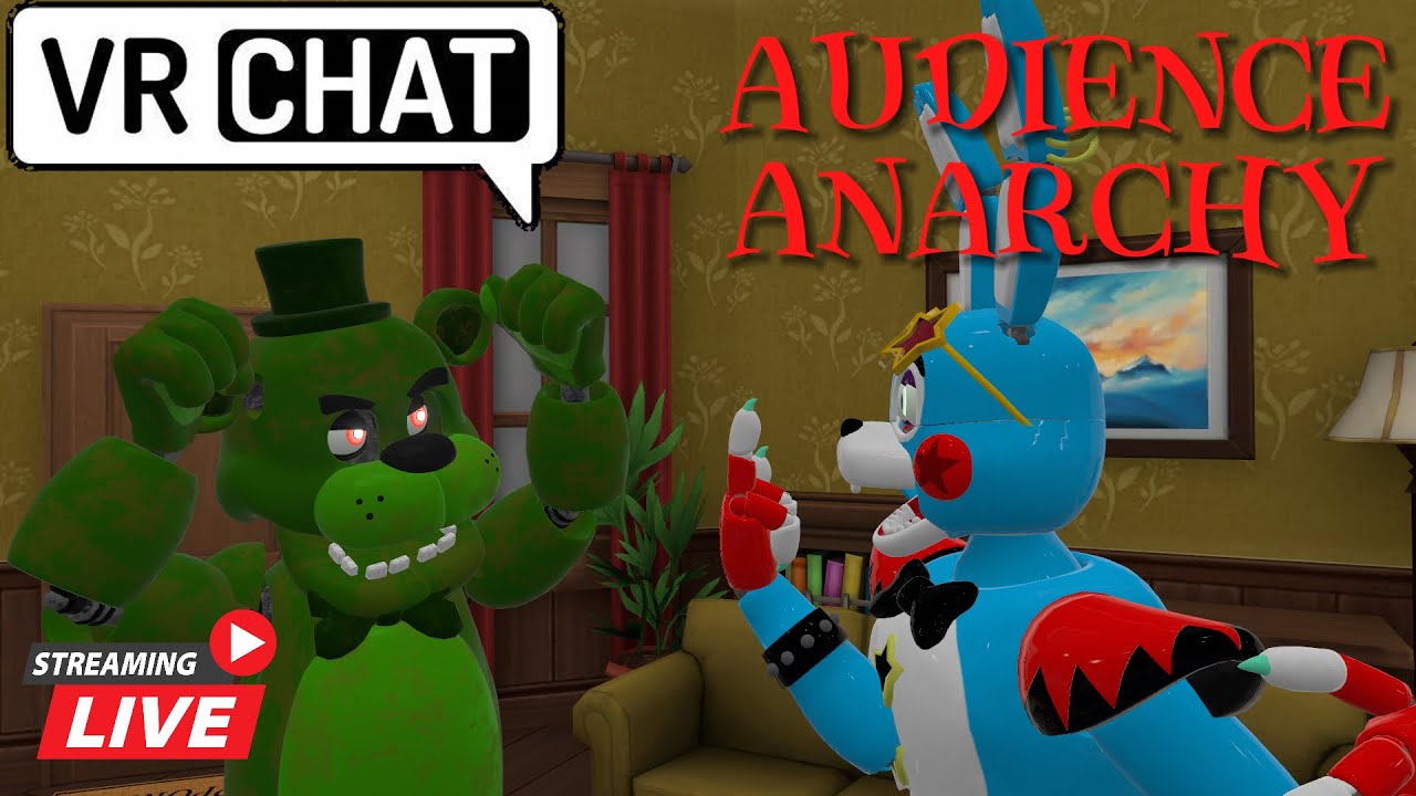 Livestream | VRChat - Audience Anarchy | HILARIOUS IMPROV GAME