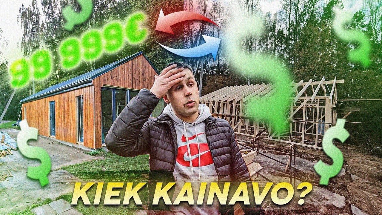 Kiek kainavo pastatyti sodybą?