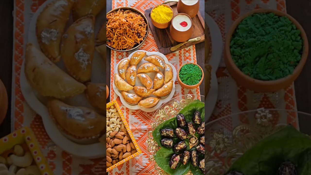 Holi ki taiyaari #viralvideo #shortvideo #holi #preparation #recipes #food #foodies #cookingvlog