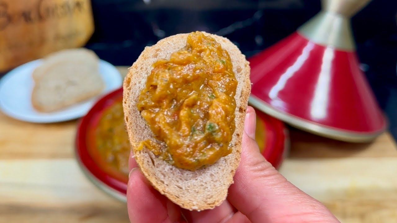 RECETTE RAMADAN 2025🌙 LE ZAALOUK 🇲🇦 caviar d’aubergine 🍆