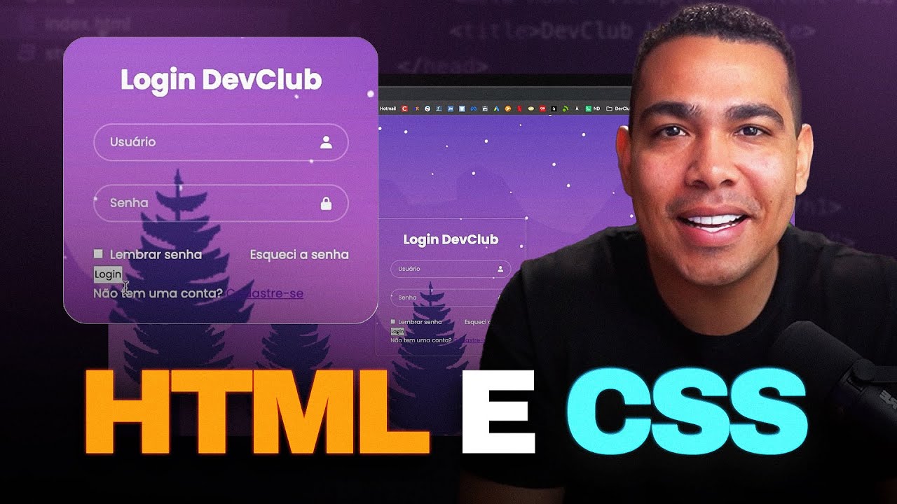 Projeto Tela de Login com HTML e CSS