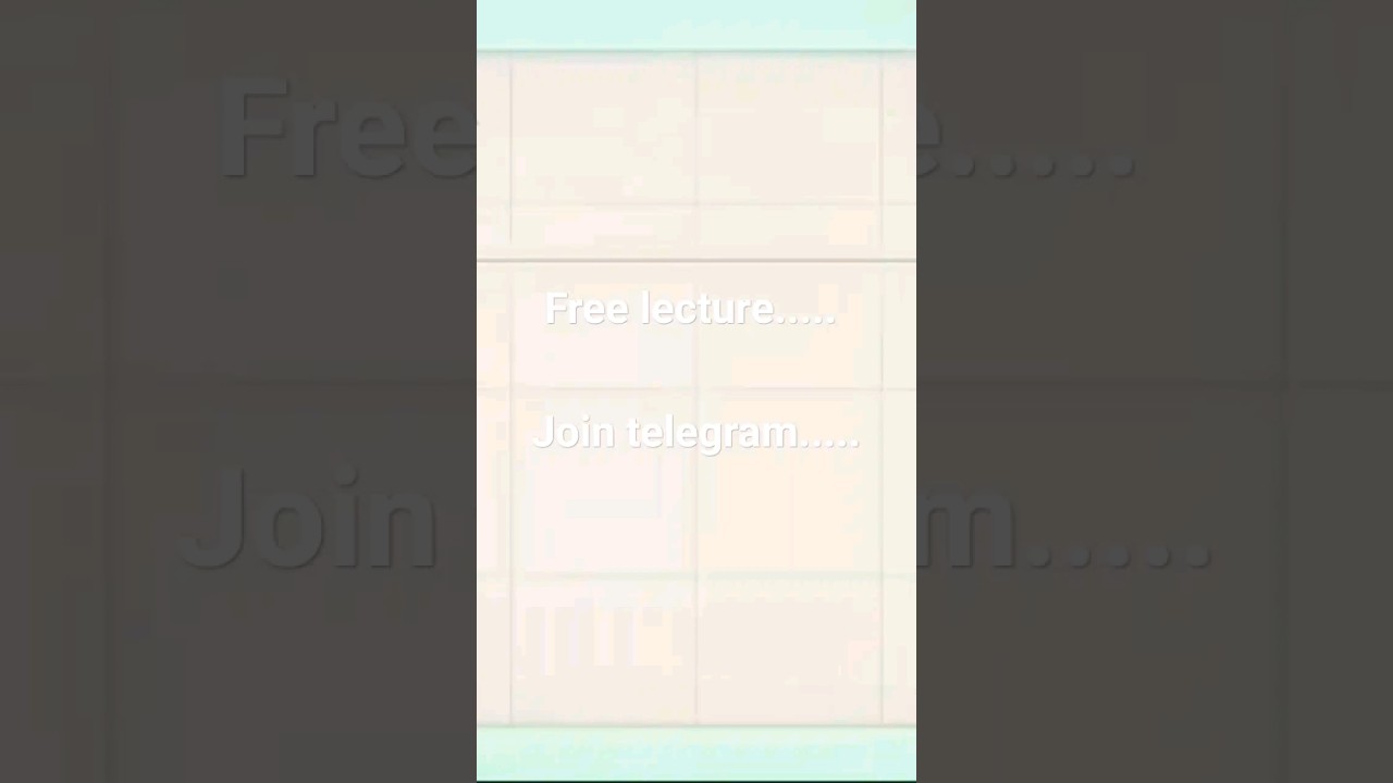 #studywithme #freelectures #join telegram.....link in bio