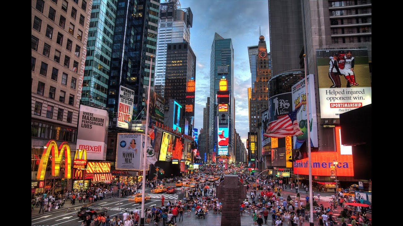Time Square, Nueva York FULL HD 2024