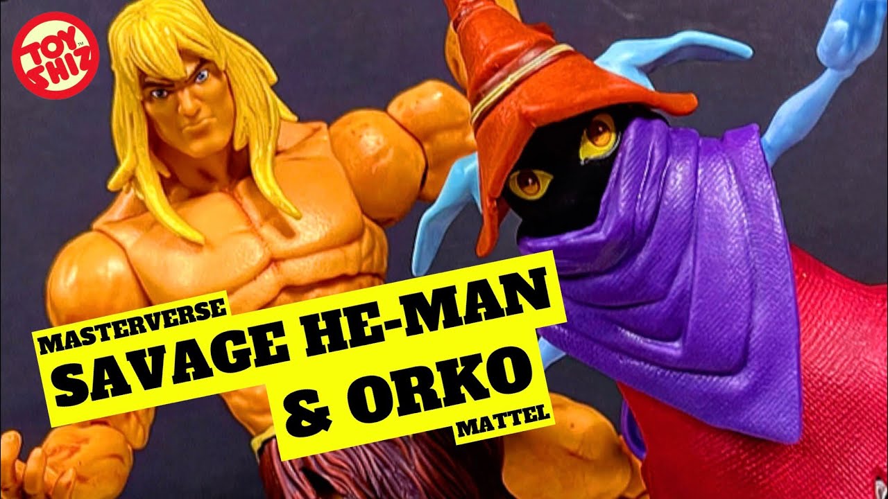 2022 Savage He-Man & Orko | Masterverse | MOTU Revelation | Mattel