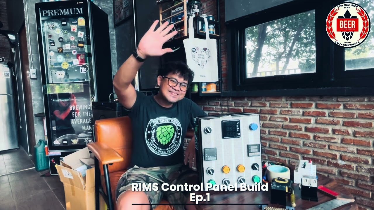 Beer brewing Control Panel build Ep.1 #rimsbrewingsystem #craftbeerkhaoyai