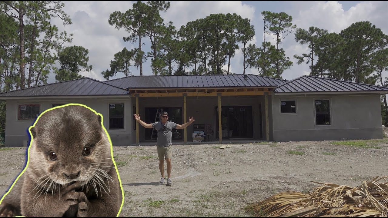 Building Our DREAM HOME Ft. Kia the CUTE baby OTTER!!!!
