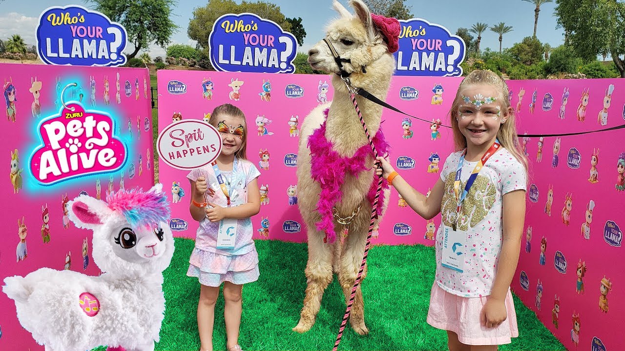 Our New Pet Llama! Who's Your Llama With Boppi The Booty Shakin Llama!