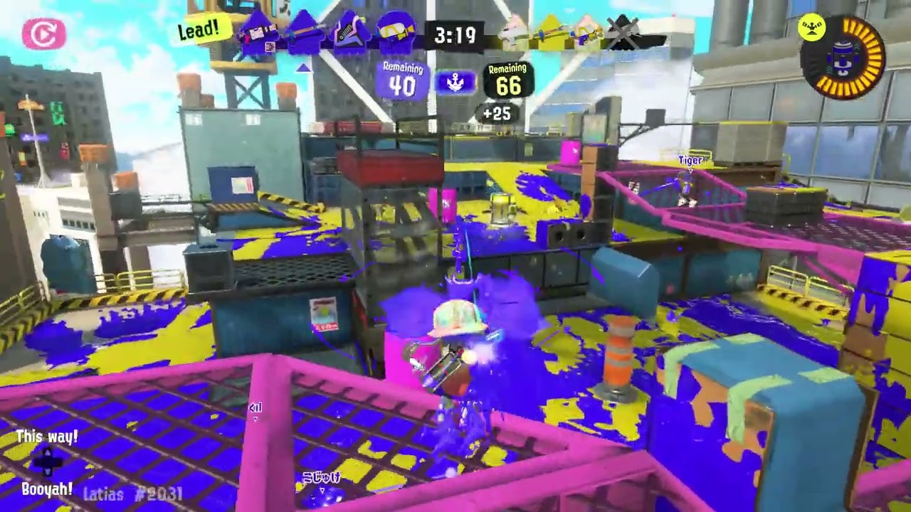 [Splatoon 3] Snipewriter 5H on Crableg Capital SZ