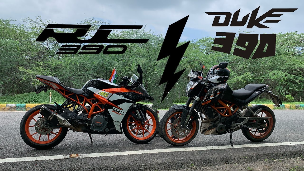 Duke 390 BS3 vs RC 390 BS4