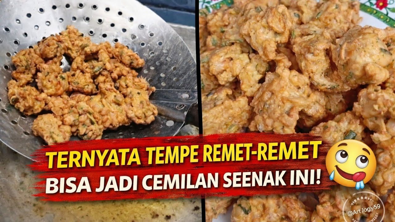 TERNYATA Tempe Remet-Remet Bisa Jadi Cemilan Seenak Ini! 🤤 | @ArtJogja59