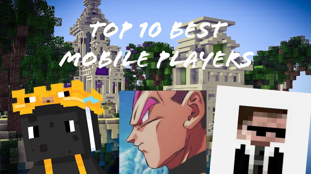 MCPE - Top 10 Best Mobile Players In Minecraft Bedrock Edition (The Hive, Ectary, etc)