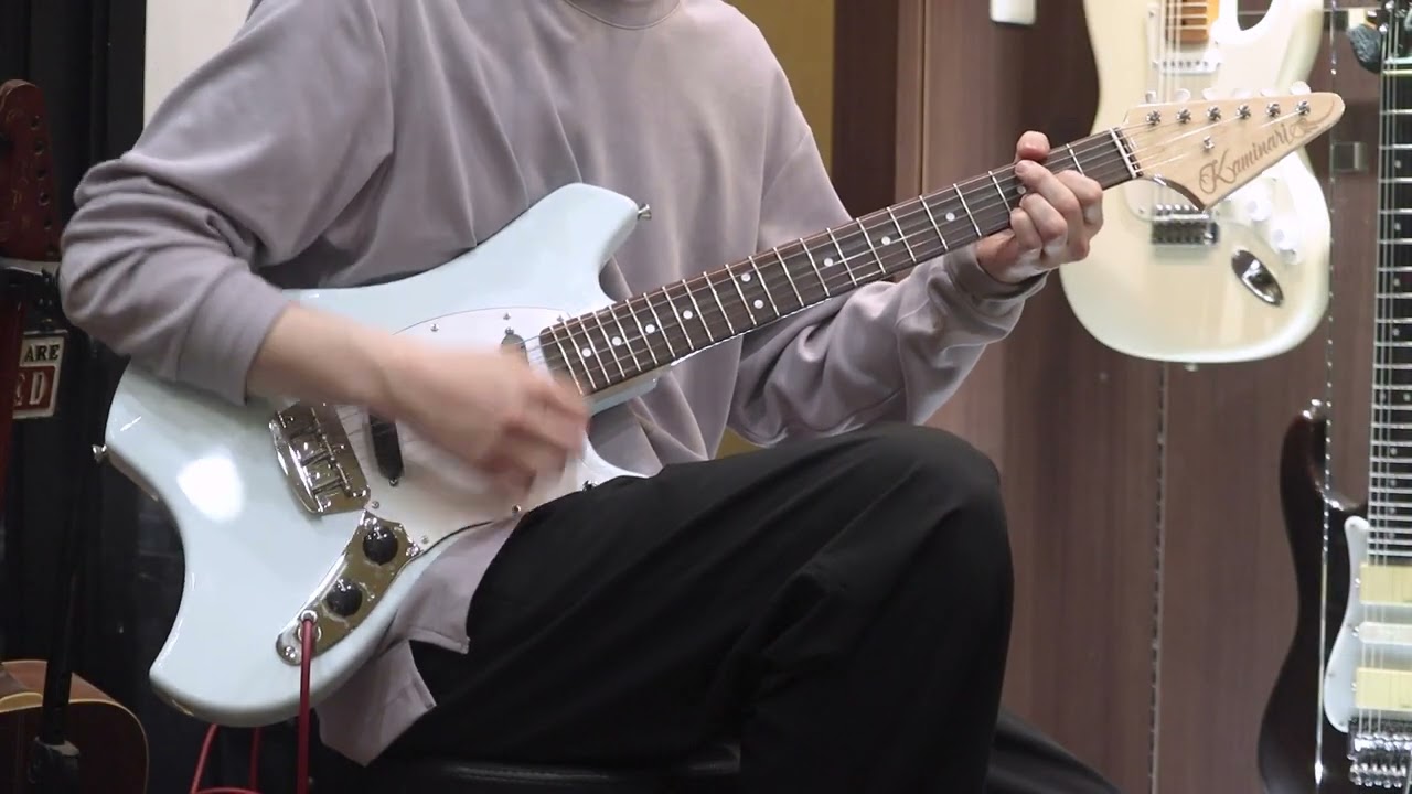 KAMINARI Swinger '69 / K-SW2J Sonic Blue [Made in Japan] #kaminariguitars