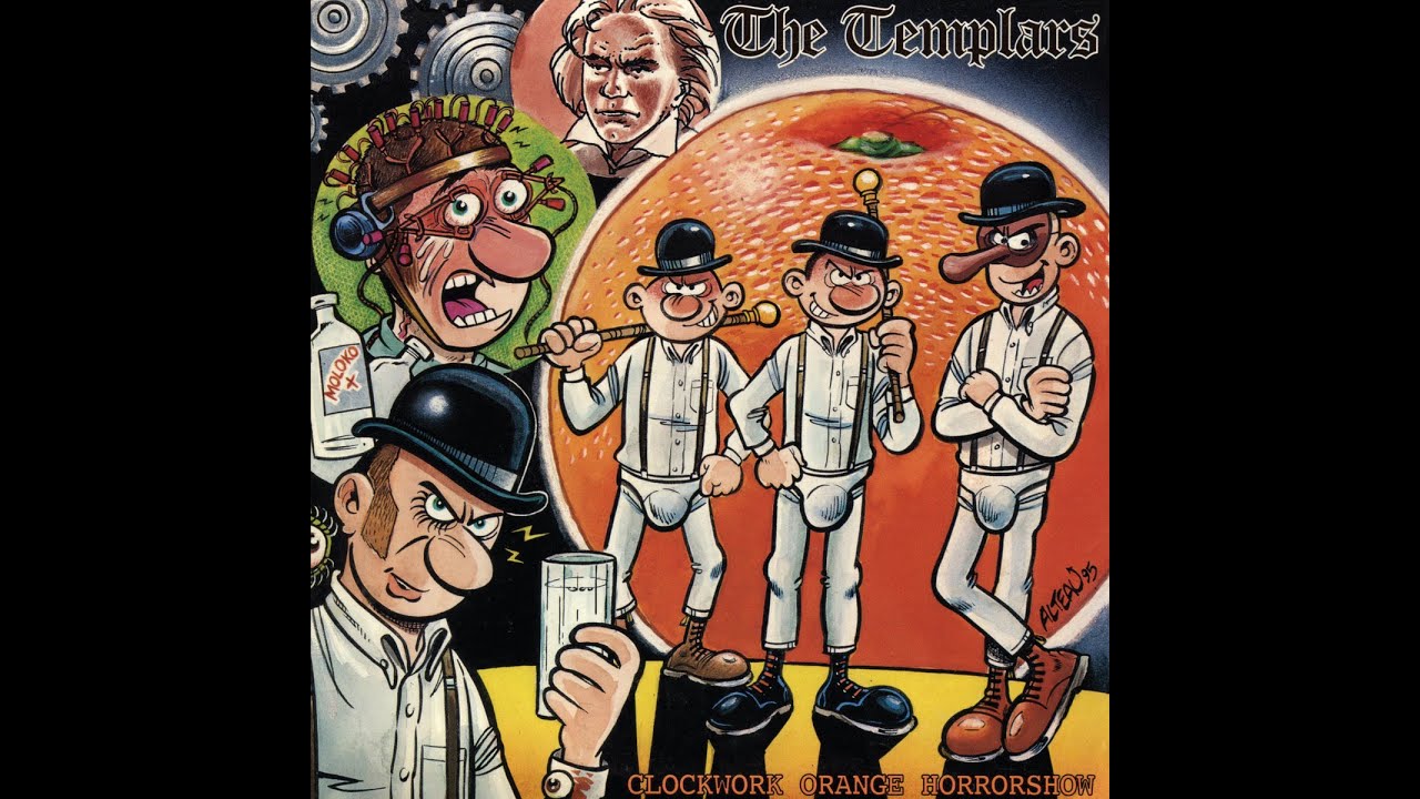 THE TEMPLARS - CLOCKWORK ORANGE HORRORSHOW - USA 1995 - FULL ALBUM - STREET PUNK OI!