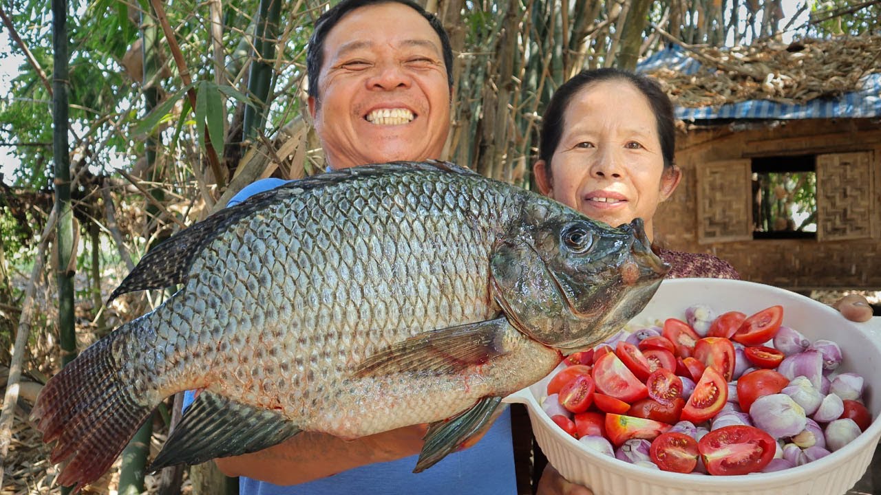 แจกสูตร !! ขนมจีนน้ำปลา สูตรรัฐฉาน หาดูยาก!! ใช้ปลาตัวใหญ่ยักษ์ l SAN CE