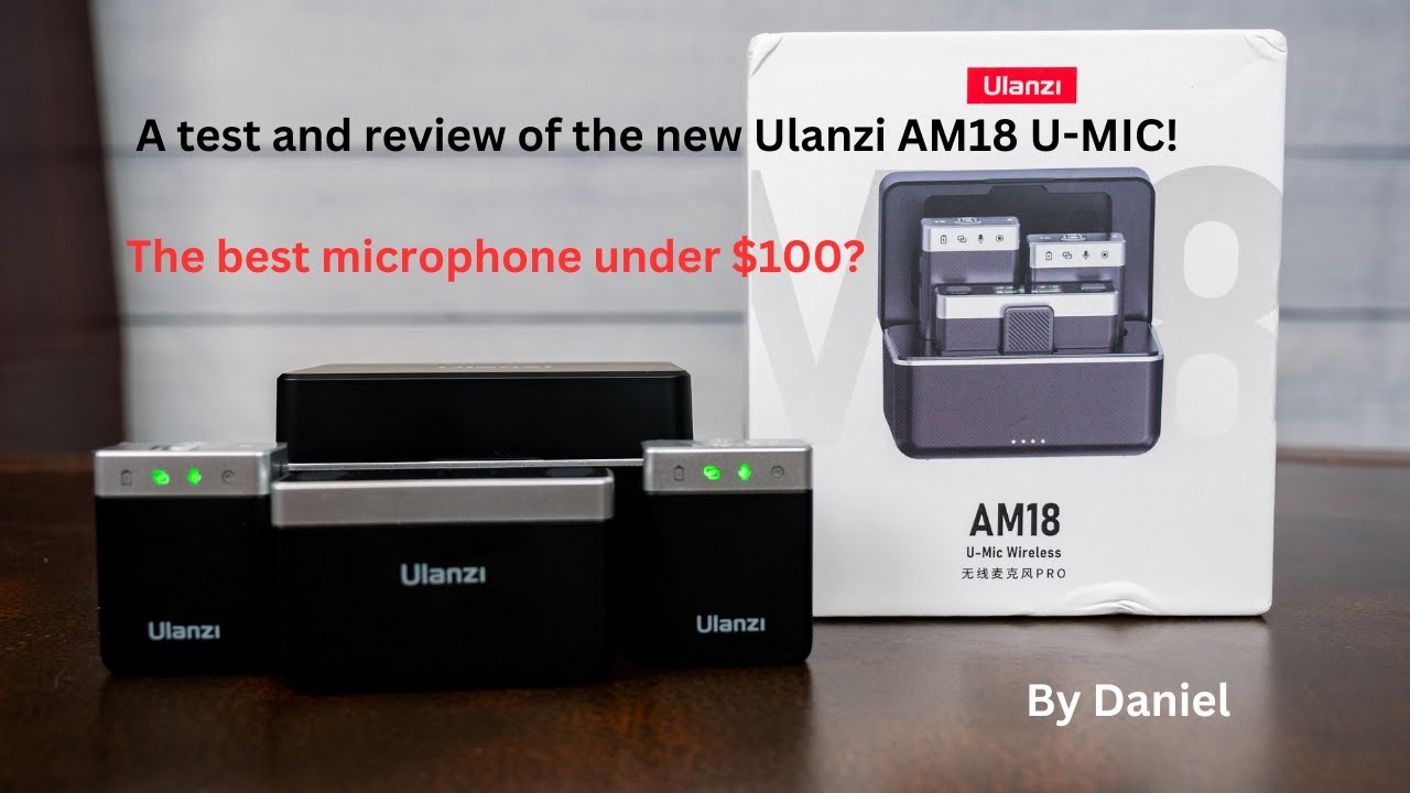 Test and review of the new Ulanzi AM18 U Mic's!