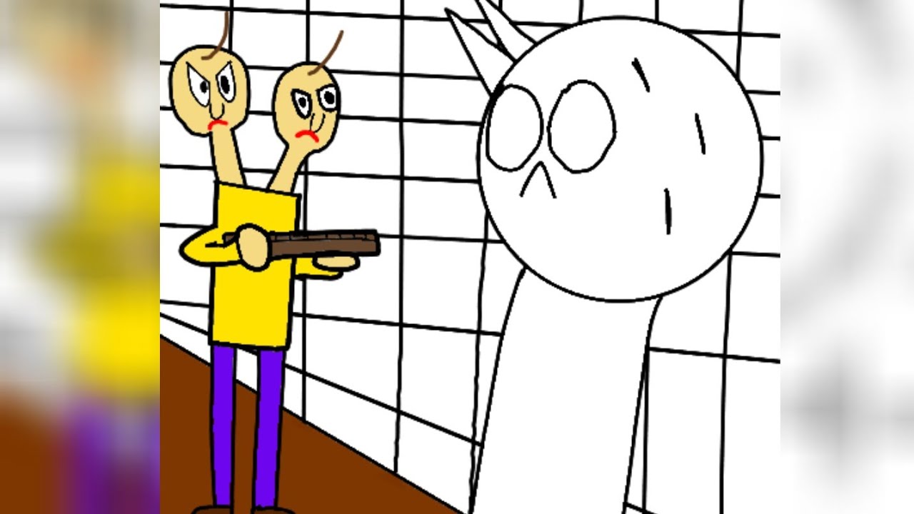 Baldi Basics Two Headed Teacher - On Android