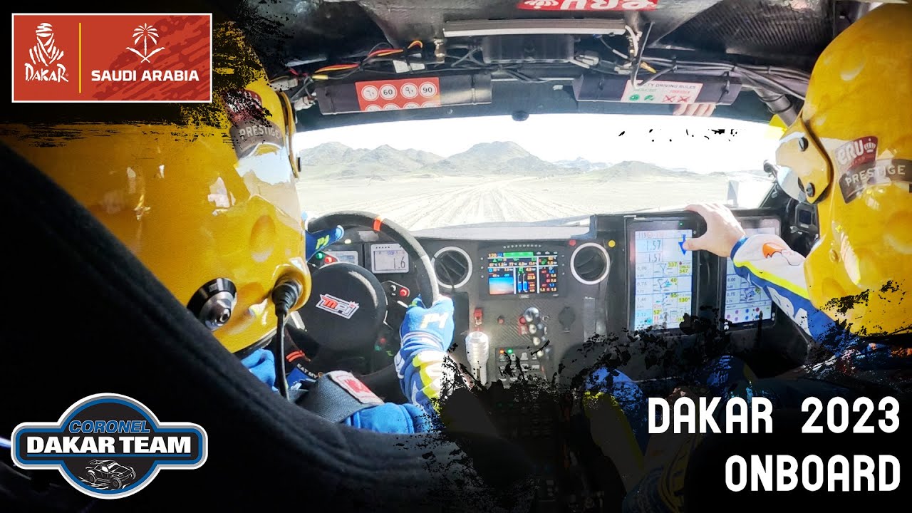 Onboard Tim and Tom Coronel | shakedown, Dakar 2023