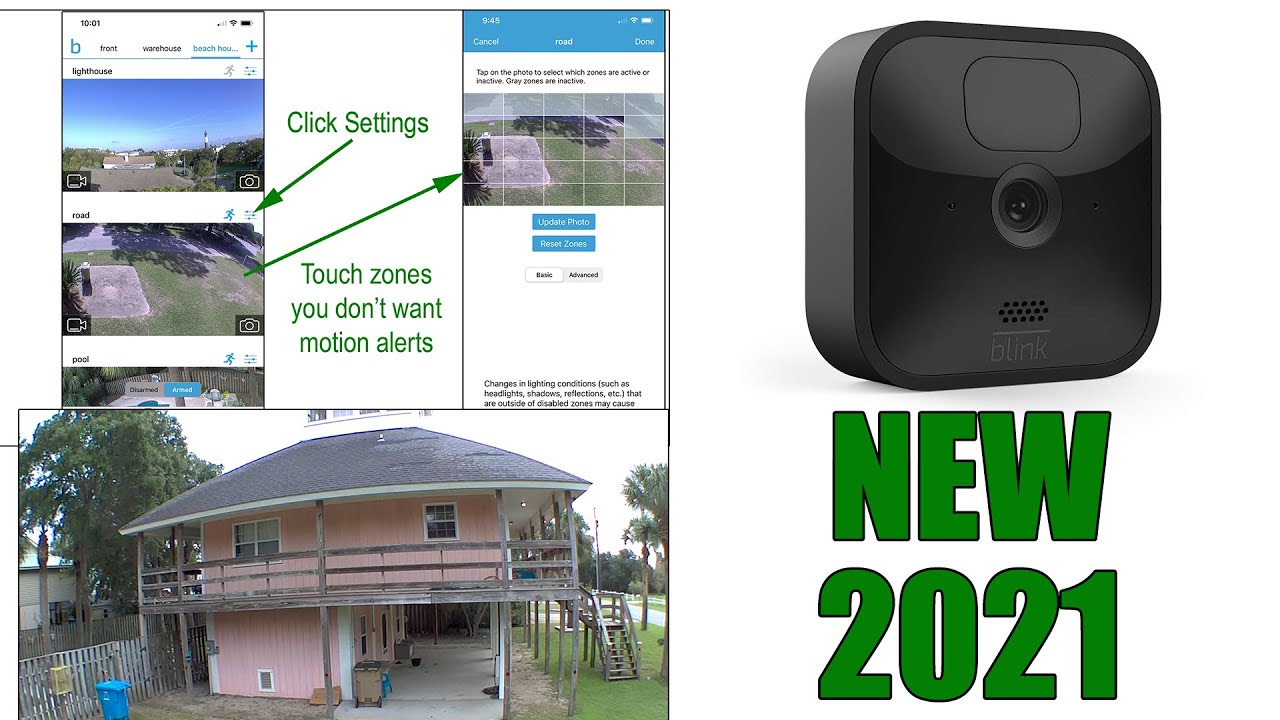 Home Wireless Video Camera - New 2021 Blink