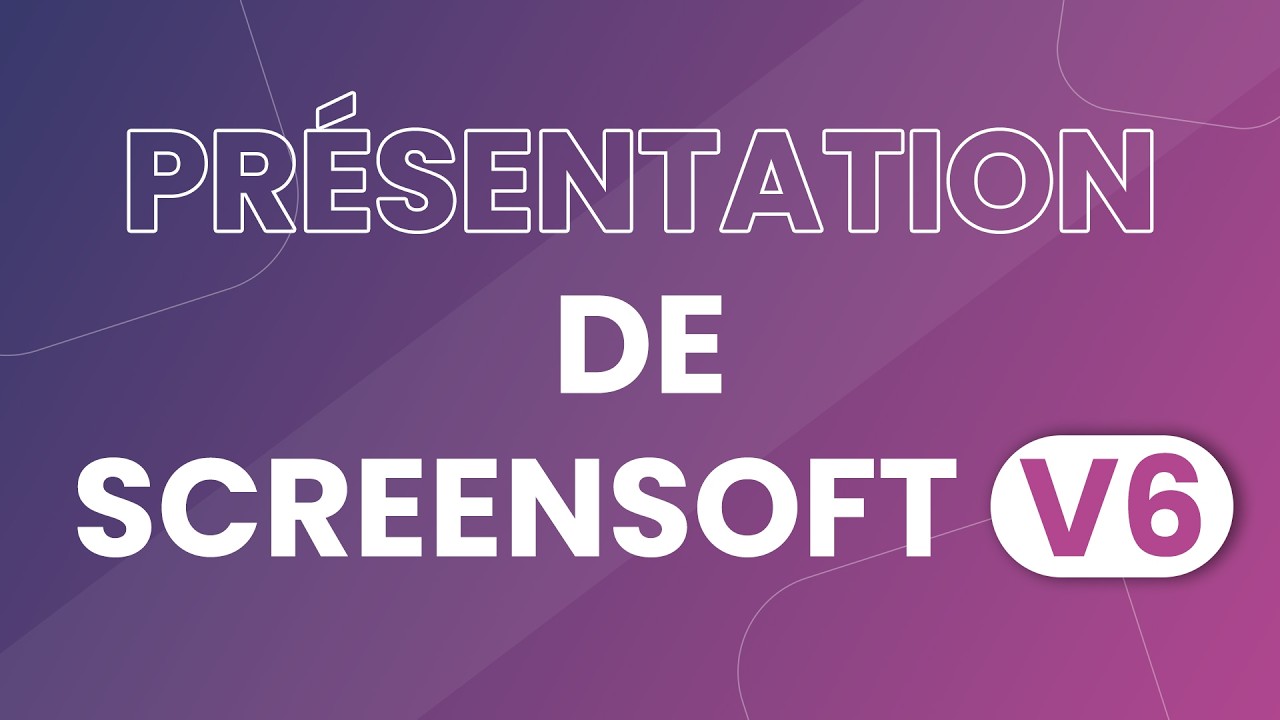 Présentation de Screensoft - Logiciel d'affichage dynamique moderne et intuitif