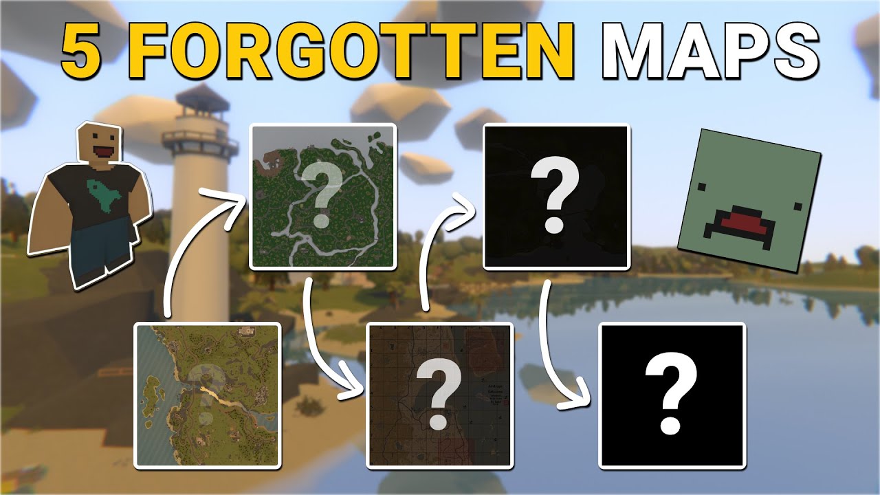 5 забытых карт Unturned &mdash; Калифорния, Бельгия и другие!