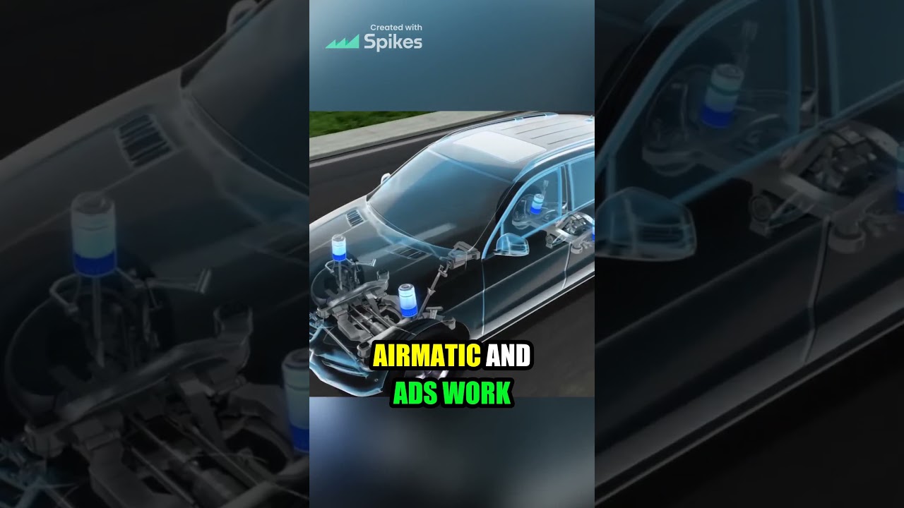 Experience the Magic of AirMatic: Mercedes-Benz's Air Suspension #airsuspension #vehiclesuspension